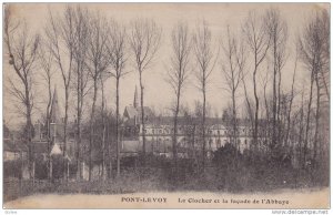 Le Clocher Et La Facade De l'Abbaye, Pont-Levoy, Loir Et Cher, France, 1900-1...