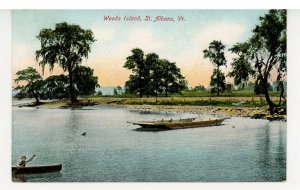 VT - St. Albans Bay. Woods Island