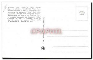 Postcard Modern Train Locomotive Odin 1846