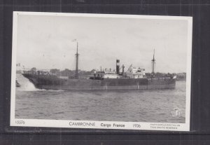 FRANCE,  MV CAMBRONNE  CGT, 1936 REPRINT.