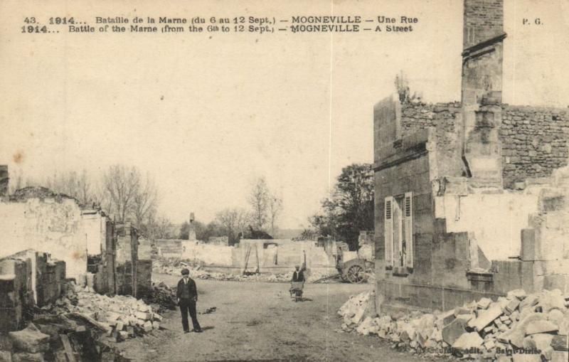 CPA Militaire - Mogneville - Une Rue (92036)