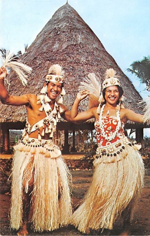 Tahitian Dancing, Council House Tahiti Unused 