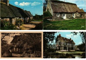 HOUSES FRANCE 200 Vintage Postcards mostly CHAUMIERES pre-1980 (L5727)