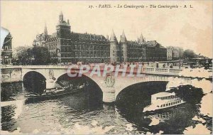 Old Postcard Paris La Conciergerie Charter
