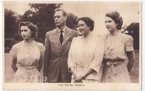 Royalty; The Royal Family PPC By Photochrom, c 1950, George VI, Unused 