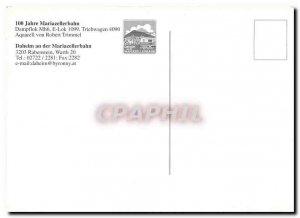 Modern Postcard 100 Jahre Mariazelierbahn