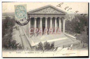 Postcard Old Paris Madeleine