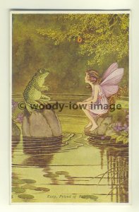 su1281 - Ida Outhwaite - Fairy - Kexy Friend of Fairies - postcard