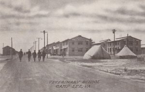 Military World War I Era The Veterinary School Building Camp Lee Virginia