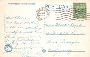 Cambridge Springs Pennsylvania Hotel Riverside  Golf Course Postcard AA74127