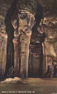 Ruins of Karnak in Mammoth Cave National Park Kentucky KY Vintage Postcard