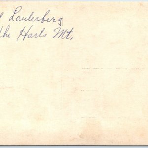 c1950s Bad Lauterberg, Germany RPPC Oder Dam Construction Birds Eye Photo A168