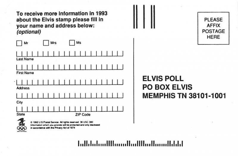 Elvis Presley Music Singers Unused 