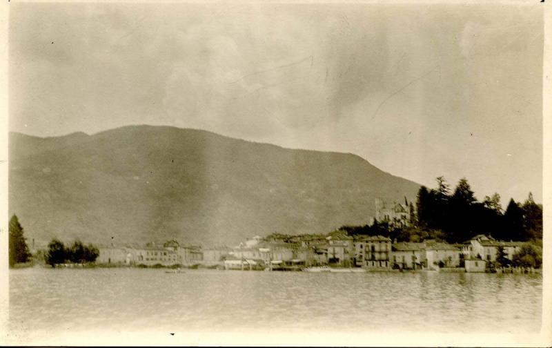 Mystery Shoreline Village - RPPC