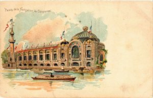 CPA PARIS EXPO 1900 - Palais de la Navigation de Commerce (307216)