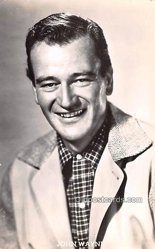 John Wayne Movie Star Actor Actress Film Star Unused 