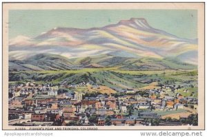 Colorado Fishers Peak And Trinidad 1945