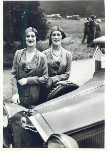 Automobile elegance competition the Rowe twins Photograph Jacques-Henri Lartigue 