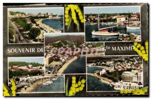 Modern Postcard Souvenir of Ste Maxime