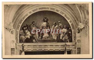 Old Postcard La Chapelle Des Carmelites De Lisieux Fresco