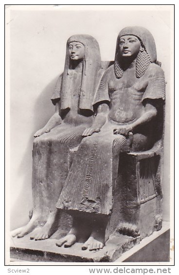 RP; Egyptian Statues, Rij Museum Van Oudheden, Leiden, South Holland, 10-20s