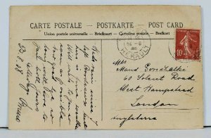 Lunel Caisse d'Epargne Savings Bank France c1908 Postcard L12