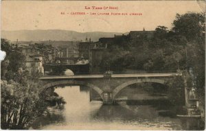 CPA CASTRES Les Quatre Ponts sur l'Agout (1087509)