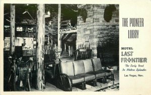 Frasher 1940s Hotel Las Frontier Las Vegas Nevada RPPC Photo Postcard 21-3927