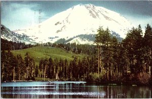 Chrome MOUNTAIN SCENE Viola & Mineral - Near Red Bluff & Redding CA AH9536