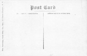 Cutchogue Long Island NY Railroad Station Train Depot Postcard