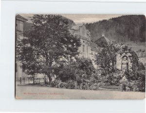 Postcard Krafftdenkmal Kurpark St. Blasien Germany