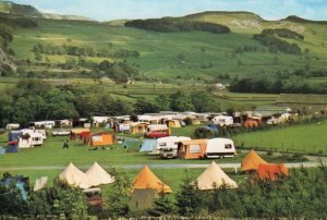 Knight Stainforth Camping Caravan Site Settle North Yorkshire Postcard