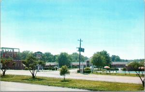 Columbia Tennessee~Julian Mays' Motor Hotel~Telephone Booth~Transformer~1950s 