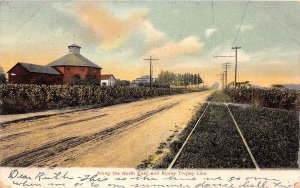 J57/ Buffalo? New York Postcard c10 North East Ripley Trolley Barn 204