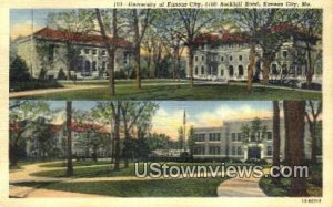 University of Kansas City - Missouri MO Postcard