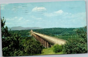 Postcard NY Catskill Rip Van Winkle Bridge