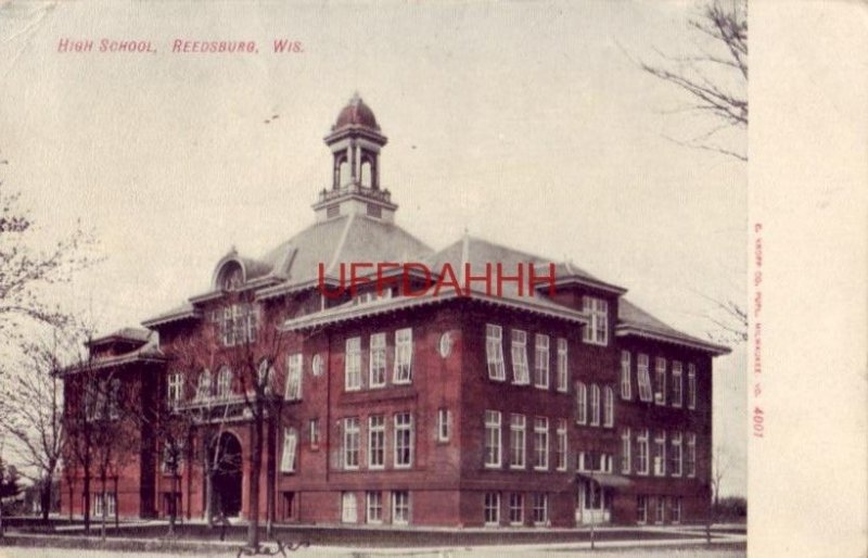 190? HIGH SCHOOL, REEDSBURG, WI