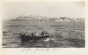 Jaffa From The Sea Beagles Jerusalem Antique Rare Postcard