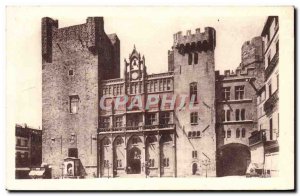 Old Postcard Narbonne Hotel De Ville De Tours I & # 39Ancien Archbishop's Palace