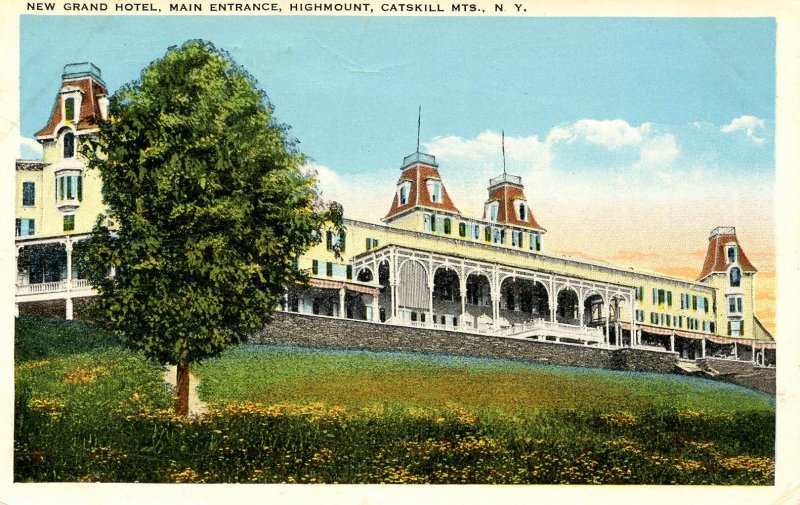 NY - Highmount, Catskills. New Grand Hotel