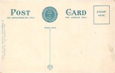 Ramona School, Alhambra, California ca 1910s Vintage Postcard