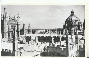 Oxfordshire Postcard - View from Cupola of Sheldonian Theatre - Oxford - TZ11477