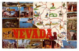 NV - Nevada Map