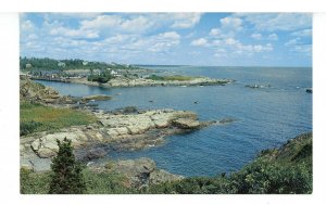 ME - Ogunquit. View North at Entrance to Perkins Cove