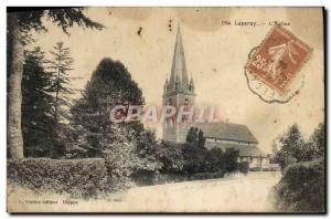 Old Postcard Luneray L & # 39Eglise