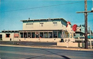 Postcard 1950s Oregon Newport Gray's Chicken by the Sea Restaurant OR24-625
