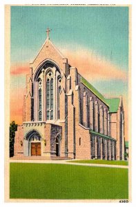 Postcard CHURCH SCENE Allentown Pennsylvania PA AP8968