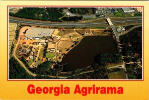 Tifton, GA Georgia  AGRIRAMA Living Agricultural Museum AERIAL VIEW 4X6 Postcard