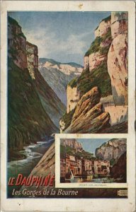 CPA PONT-en-ROYANS Town Scene - Les Gorges de la Bourne - Le Dauphine (1198824)