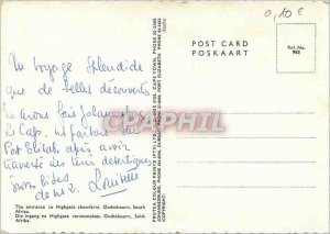 Postcard Modern Die ingang na Vertoonplaas Oudtshoorn Highgate Ostrich Suid A...